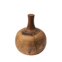 Afra Medium Solid Wood Vase Shaped Decorative Object - Default Title