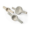 Oro Set of 3 White Tribal Inspired Measuring Cups - Default Title