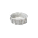 Silone Small 9L x 9W White Ceramic Bowl - Default Title
