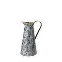 Colette Small BlackWhite Patterned Vase - Default Title
