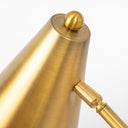 Fragon I 26H Gold-Tone Metal Adjustable Cone Shade Table Lamp - Default Title