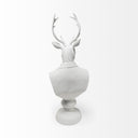 Mozart 8L x 6W White Resin Deer In A Suit - Default Title
