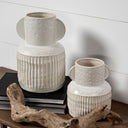 Judy Large Eggshell Ceramic Vase - Default Title