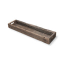 Vernon Medium 30L x 7W Brown Reclaimed Wood Tray - Default Title