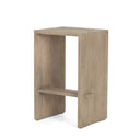 Aida 26 Seat Height Light Gray Wood Counter Stool - Default Title