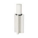 Sophia 55L x 35W x 105H Marble Candle Holder Large - Default Title