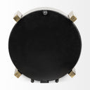 Agar Black Metal Round Table Clock - Default Title