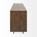 Grace 70Wx185Lx3125H Two-Tone Brown Solid Wood 6 Drawer Sideboard - Default Title