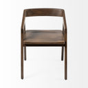 Nicholas I Onyx Brown Solid Wood Dining Chair - Default Title