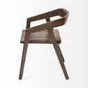 Nicholas I Onyx Brown Solid Wood Dining Chair - Default Title