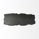 Shale III 50L x 20W Black Live-Edge Slate and Iron Console Table - Default Title
