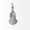 Tantor 159H Gray Resin Elephant Calf Table Lamp - Default Title