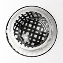 Reena II Large Black Woven Metal Base Table Candle Holder - Default Title