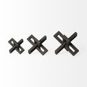 Aleph Set of 3 Black Metal Small Medium Large Jacks - Default Title