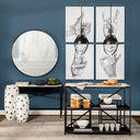 Leighton II 15x20 Black Metal Spherical Pendant Light - Default Title