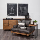 Redding Bronze Toned Metal Square Table Clock - Default Title