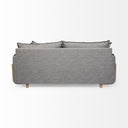 Roy I 84 Castlerock Gray Upholstered Three Seater Sofa - Default Title