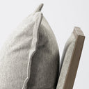 Sherlock Frost Gray Wood Frame Accent Chair - Default Title