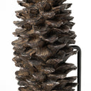 Pinterra Small 4L x 4W Brown Resin Pinecone Replica - Default Title