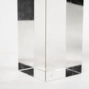 Isla Large 5L x 5W White Replica Resin Coral On Clear White Glass - Default Title