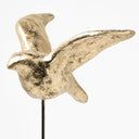 Aya Set of 3 11L x 4W Gold Metal Decorative Birds - Default Title