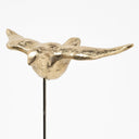 Aya Set of 3 11L x 4W Gold Metal Decorative Birds - Default Title