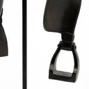 Colt III 8L x 9W Black Equestrian-Inspired English Horse Saddle - Default Title