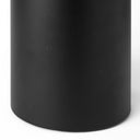 Alex Small Black Metal Cylindrical Table Candle Holder - Default Title