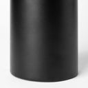 Alex Large Black Metal Cylindrical Table Candle Holder - Default Title