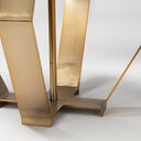 Edwards 26H Gold Metal Base w Cream Fabric Shade Table Lamp - Default Title