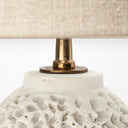 Mariam 26H Cream Coral-Inspired Base Table Lamp - Default Title