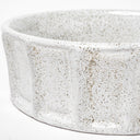 Silone Small 9L x 9W White Ceramic Bowl - Default Title