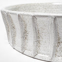 Silone Large 16L x 16W White Ceramic Bowl - Default Title