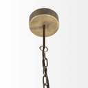 Dyson I 18x18 Black Metal Triangular Orb Pendant Light - Default Title