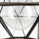 Dyson I 18x18 Black Metal Triangular Orb Pendant Light - Default Title