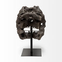 Lagrane 19L x 11W Brown Resin Tyrannosaurus T Rex Dinosaur Skull Replica - Default Title