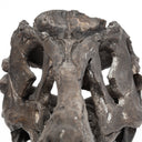 Jurassic 6L x 10W Brown Resin Tyrannosaurus Skull Replica - Default Title