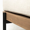 Colburne I Beige Fabric W Wood and Iron Frame Accent Chair - Default Title