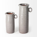 Frieda Large Freckled Gray Ceramic Jug - Default Title