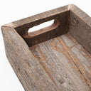 Vernon Medium 30L x 7W Brown Reclaimed Wood Tray - Default Title