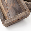 Vernon Small 24L x 7W Brown Reclaimed Wood Tray - Default Title