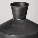 Asher Set of Two Black Metal Urns - Default Title