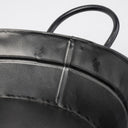 Reno 20L x 14W Black Metal Vintage Inspired Basket - Default Title