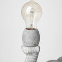 Tantor 159H Gray Resin Elephant Calf Table Lamp - Default Title