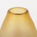 Pyla Large YellowBrown Glass Sand Dune Inspired Vase - Default Title