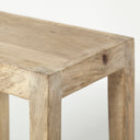 Colony 25 Seat Height Brown Wood Seat Frame Stool - Default Title