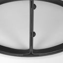 Neo 263 Seat Height Brown Wood Seat Black Metal Frame Stool - Default Title