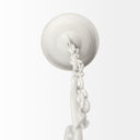 Theta 155x145 White-Washed Wood Beaded Pendant Light - Default Title