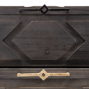 Cassia Set of 2 Brown Wooden Boxes - Default Title