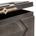 Cassia Set of 2 Brown Wooden Boxes - Default Title